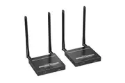 LENKENG 4K Wireless HDMI to HDMI Extender up to 4K@60Hz for 50m. Low Latency, Sw