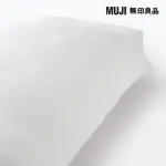 【MUJI 無印良品】萊賽爾混二重紗織被套/S 柔白 150*210CM