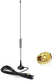 Bingfu DAB Car Aerial Aerial SMA Adapter Magnetic Mount Antenna with 5M 16.4ft Extension Cable for DAB+ Radio Compatible with Pioneer Alpine Clarion Sony MEHRWEG