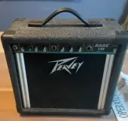 Peavey Rage 158 Portable Guitar/Bass Amp 15 Watts 4 Ohms 7.7v RMS USA NOS