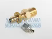 Universal Towing Assist Air Ride Suspension Single Fill Valve Schrader Adapter