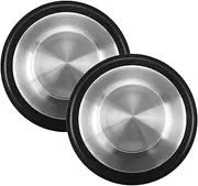 2Pcs Stainless Steel Sink Stopper, 3.4 Inch Round Drain Plug for Kitchen or Garbage Disposal
