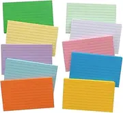 Operitacx 500sheets Convenient Blank Cards for Word Learning Portable Graffiti Cards Note for Vocabulary Reminders and Message Accessories