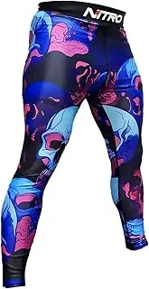 [Nitro Fight Wear] Adult BJJ No Gi Spats - Leggings - Grappling Compression Pants