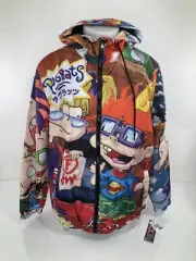 RUGRATS / NICKELODEON / MEMBERS ONLY - NEW w TAGS Hooded XL Jacket