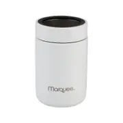 Marquee 375ml White Insulated Can Cooler
