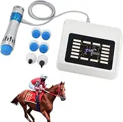 FXNFXLA 300MJ Shock Wave Therapy Device Extracorporal Shockwave Therapy Machine for Horse Relieves Pain, 7 Deep Tissue Massage Heads, Adjustable Energy and Frequency