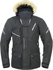 Rough & Road RR7693HB-BK2 Water Shield Primaloft Polar Jacket FP Herringbone Black M