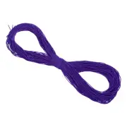 100m Elastic Cord Heavy Stretch String Rope 1.5mm for Crafting, Dark Purple