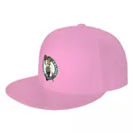 NBA BOSTON CELTICS LOGO 平帽遮陽帽 印花鴨舌帽太陽帽 帽子 板帽 嘻哈街舞帽 平沿帽 潮帽 平簷