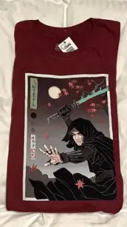2025 Star Wars Celebration Japan Luke Badge Art T-Shirt XL AUTHENTIC