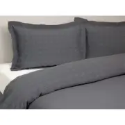 Jason Commercial Villa Matelasse Coverlet Single/Double Bed 190x230cm Slate