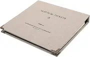 OHPHCALL Bill Collection Book Ticket Book Movie Tickets Storage Album Collection Booklet
