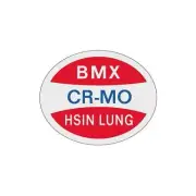 HSIN LUNG - Cromo Oval bar decal - Old school bmx
