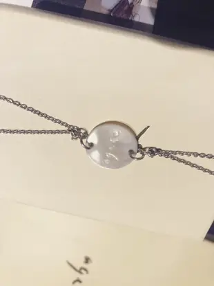 日本購入 全新  agete純銀手鏈 輕珠寶