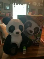 FurReal E85935S1 Plum The Curious Panda Bear Plush Toy