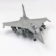 Pre-Build Replica 1:100 for France Air Force Rafale C Fighter Diecast Metal Aircraft Model Aviation Commemorative Collection Gift Toy Airplane
