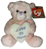 Ty Beanie Baby - MOM 2007 the Bear (Internet Exclusive) 6.5" NEW MWMTs Plush Toy