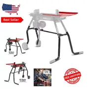 Adjustable Log Splitter Stand and Transport Tray Kit for Easy Indoor/Outdoor Use