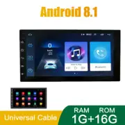 1G +16G 7“ Android 8.1 2 Din Car FM Radio Multimedia Video Player Stereo GPS MAP