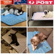 Pet Cooling Mat Dog Cat Gel Non-Toxic Bed Puppy Self-cool Summer Ice Pad Blanket
