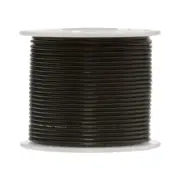 18 AWG Stranded Hook Up Wire, Black, 100 ft, 0.0660" Dia, UL1429, 150V