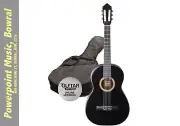 Ashton SPCG34 BK 3/4 Classical Guitar + Bag - Black