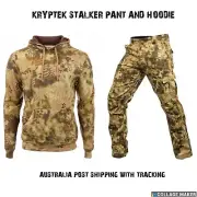 KRYPTEK Stalker Pant & Hoodie Hunting Camping Fishing Hicking Small to 3XL