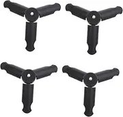 SWOOMEY 4 PCS Folding Tabletop Tripod for Mobile Phones and Cameras Screw Slip Design Portable Photography Stand for Streaming and Recording