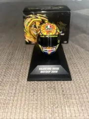 Minichamps Valentino Rossi Helmet - MotoGP 2008 1/8 Scale New