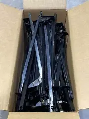 (QTY 50) 4128902023 PZ KWIK-SET TRACK 16" D E-SPRING BLACK New