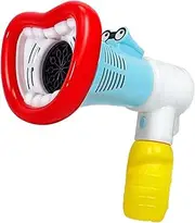 Kids Bubble Maker,Large Mouth Electric Maker Machine - Portable 10-Hole Electric Blower for Parties, Handheld Beach Toy for Garden