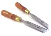 Narex 20 mm Left and Right Skew Chisels