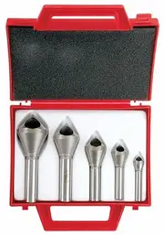 Bordo 3840-S - Countersink 90 Deg. Set 5 Piece Cross Hole