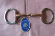 Eggbutt Snaffle Bit 5" Stainless cheeks copper snaffle