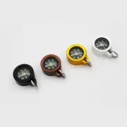 EDC 1 PC Mini Aluminum Alloy Polycarbonate Compass Camping Compass Pendant