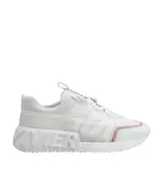 Viv' Go Lace Up Sneakers in Technical Fabrics 38 White