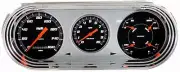 1963-65 Chevy Nova Direct Fit Classic Instruments Gauges Velocity Black NO63VSB