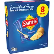 Smith's Potato Chips Original Snacktime Multipack 8 pack