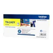 Brother TN-240Y Colour Laser Toner - Yellow, HL-3040CN/3045CN/3070CW/3075CW, DCP