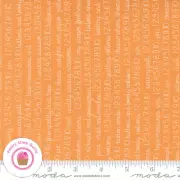 Moda FRESH FIG FAVORITES 20414 13 Orange Text FIG TREE Quilt Fabric