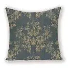 Vintage Decorative Pillow Cushion Cover - navy