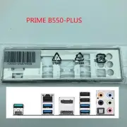 For Asus PRIME B550-PLUS Shield I/O IO Rear Baffle Backplate Motherboard