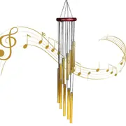 Wind Chimes Garden Wind Chime With 12 Aluminum Tubes Wind Chimes Outdoor With S Hook Stepped Wind Chimes For Home