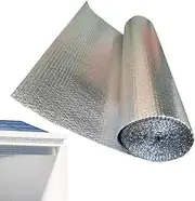 Euyehn Wall Insulation Roll | House Thermal Wrap | Aluminum Bubble Insulation Panel Board Barrier for House Garages Attics Plumbing Window