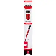 Columbia Copperplate Hexagonal Graphite Pencil HB 2 Pack