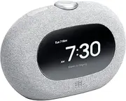 JBL Horizon 3 with FM, Powerful JBL Pro Sound, Radio and Bluetooth Music Streaming, Sunrise Effect Alarm, Customizable Sleep Mode, Grey