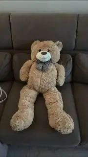 Giant 105cm Soft Teddy Bear Plush Toy - Huge Hugging Pillow