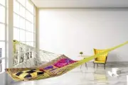 CRM TRADERS Nylon Rope Hammock Swing Hanging Net Mesh Sleeping Bed For Kids