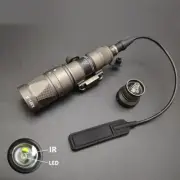 M300V IR Flashlight & LED White Scout Flashlight with Remote Pressure Switch